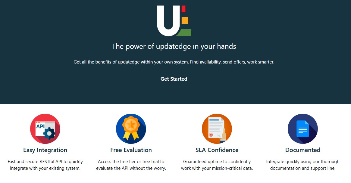 Updatedge API Documentation Link
